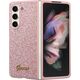 Guess Etui Guess GUHCZFD5HGGSHP Samsung Galaxy Z Fold 5 hardcase Glitter Script różowy/pink