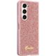 Guess Etui Guess GUHCZFD5HGGSHP Samsung Galaxy Z Fold 5 hardcase Glitter Script różowy/pink
