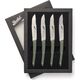 Berkel Berkel steak knife set 4-pcs. Color green