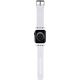 Karl Lagerfeld Karl Lagerfeld Pasek KLAWMSLKCNH Apple Watch 38/40/41mm biały/white strap 3D Rubber Karl&Choupette Heads