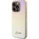 Guess Guess GUHCP14LPSAIRSD iPhone 14 Pro 6.1" złoty/gold hardcase Saffiano Iridescent Script