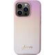 Guess Guess GUHCP14XPSAIRSP iPhone 14 Pro Max 6.7" różowy/pink hardcase Saffiano Iridescent Script
