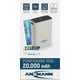 Powerbank Ansmann Ansmann Powerbank PRO 20.000 mAh USB-A+C Port 22,5W wh. 1700-0157