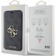 Guess Guess GUBKP15L4GMGGR iPhone 15 Pro 6.1" szary/grey book 4G Metal Logo