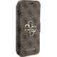 Guess Guess GUBKP15L4GMGBR iPhone 15 Pro 6.1" brązowy/book book 4G Metal Logo