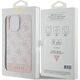 Guess Guess GUHCP14LG4GLPI iPhone 14 Pro 6,1" różowy/pink hard case 4G Stripe Collection