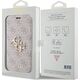 Guess Guess GUBKP15L4GMGPI iPhone 15 Pro 6.1" różowy/pink book 4G Metal Logo