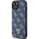 Guess Guess GUHCP15MPG4GPB iPhone 15 Plus / 14 Plus 6.7" niebieski/blue hardcase 4G Triangle Metal Logo