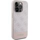 Guess Guess GUHCP15LG4GLPI iPhone 15 Pro 6.1" różowy/pink hardcase 4G Stripe Collection