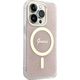 Guess Guess GUHMP15LH4STP iPhone 15 Pro 6.1" rózowy/pink hardcase IML 4G MagSafe