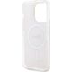 Guess Guess GUHMP15LH4STP iPhone 15 Pro 6.1" rózowy/pink hardcase IML 4G MagSafe