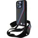 BMW BMW BMHCP15X23PSVTK iPhone 15 Pro Max 6.7" czarny/black hardcase M Edition Carbon Tricolor Lines & Strap