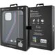 BMW BMW BMHCP15X23PSVTK iPhone 15 Pro Max 6.7" czarny/black hardcase M Edition Carbon Tricolor Lines & Strap