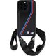 BMW BMW BMHCP15L23PSVTK iPhone 15 Pro 6.1" czarny/black hardcase M Edition Carbon Tricolor Lines & Strap