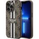 Guess Guess GUHMP15XP4RPSW iPhone 15 Pro Max 6.7" brązowy/brown hardcase 4G Printed Stripes MagSafe