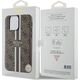 Guess Guess GUHMP15XP4RPSW iPhone 15 Pro Max 6.7" brązowy/brown hardcase 4G Printed Stripes MagSafe