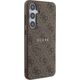 Guess Guess GUHMS24MG4GFRW S24+ S926 brązowy/brown hardcase 4G Collection Leather Metal Logo MagSafe