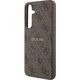 Guess Guess GUHMS24MG4GFRW S24+ S926 brązowy/brown hardcase 4G Collection Leather Metal Logo MagSafe