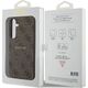 Guess Guess GUHMS24MG4GFRW S24+ S926 brązowy/brown hardcase 4G Collection Leather Metal Logo MagSafe