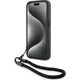 BMW Etui BMW BMHCP15L23RMRLK Apple iPhone 15 Pro hardcase Signature Leather Wordmark Cord czarny/black