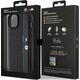 BMW Etui BMW BMHCP15M23PUPVK Apple iPhone 15 Plus / 14 Plus hardcase Perforated Tricolor Line czarny/black