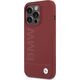 BMW BMW BMHMP15LSLBLRE iPhone 15 Pro 6.1" czerwony/red hardcase Silicone Big Logo MagSafe