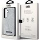 Karl Lagerfeld Etui Karl Lagerfeld KLHCS24SHDSPRS Samsung Galaxy S24 hardcase Rhinestone Metal Logo srebrny/silver
