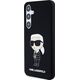 Karl Lagerfeld Karl Lagerfeld KLHCS24SSNIKBCK S24 S921 hardcase czarny/black Silicone Ikonik NoSize