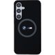 BMW Etui BMW BMHMS24M23SROK Samsung Galaxy S24+ Plus hardcase M Silicone Printed Ring MagSafe czarny/black