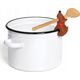 Ototo OTOTO Buddy Brown Spoon Holder & Steam Releaser