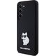 Karl Lagerfeld Etui Karl Lagerfeld KLHCS23SSMHCNPK Samsung Galaxy S23 hardcase Silicone Choupette Metal Pin czarny/black