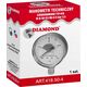 Diamond MANOMETR TECHNICZNY ÅR. 63MM 0-6 BAR GW 2/5