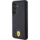 Ferrari Ferrari Carbon Stitched Bottom - Etui Samsung Galaxy S24 (czarny)