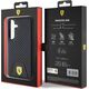 Ferrari Ferrari Carbon Stitched Bottom - Etui Samsung Galaxy S24 (czarny)