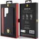 Ferrari Ferrari Carbon Stitched Bottom - Etui Samsung Galaxy S24 Ultra (czarny)