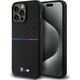 BMW BMW BMHMP15X22SMPK iPhone 15 Pro Max 6.7" czarny/black hardcase M Silicone Pattern MagSafe NoSize
