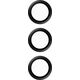 PanzerGlass PanzerGlass Hoops Camera Sam A55 5G A556 czarny/black 1227 camera lens protector hoop optic rings