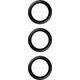 PanzerGlass PanzerGlass Hoops Camera Sam A55 5G A556 czarny/black 1227 camera lens protector hoop optic rings