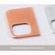 Atom Studios ATOM STUDIOS ETUI SPLIT SILICONE MAGSAFE IPHONE 12 / 12 PRO CALCIUM STONE standard