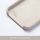 Atom Studios ATOM STUDIOS ETUI SPLIT SILICONE MAGSAFE IPHONE 12 / 12 PRO CALCIUM STONE standard