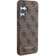 Guess Etui Guess GUHCS24SG4GFBR Samsung Galaxy S24 hardcase 4G Metal Gold Logo brązowy/brown
