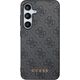 Guess Etui Guess GUHCS24SG4GFGR Samsung Galaxy S24 hardcase 4G Metal Gold Logo czarny/black