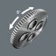 Wera KLUCZ DYNAMOMETRYCZNY SAFE-TORQUE 1/4'', 2-12NM, 20CZ