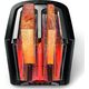 Toster Philips Philips | Toaster | HD2635/90 Viva Collection | Number of slots 2 | Housing material Metal/Plastic | Stainless Steel/Black