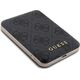 Guess Zestaw Guess GUBPM5P14L4GEMGK iPhone 14 Pro 6.1" hardcase + Powerbank 5000mAh MagSafe czarny/black 4G Metal Logo NoSize