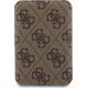 Guess Zestaw Guess GUBPM5P15L4GEMGW Apple iPhone 15 Pro hardcase + Powerbank 5000mAh MagSafe 4G Metal Logo brązowy/brown