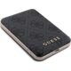 Guess Guess Bundle Pack MagSafe 4G Metal Gold Logo - Zestaw etui + Power Bank 5000mAh MagSafe iPhone 11 (czarny)