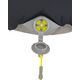 Outwell Mata samopompująca Outwell Sleepin Double 7.5 cm - black/grey Uniwersalny