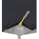 Outwell Mata samopompująca Outwell Sleepin Double 7.5 cm - black/grey Uniwersalny