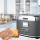 Toster Muse Muse Power 1000 W | Number of slots 2 | Housing material Stainless Steel